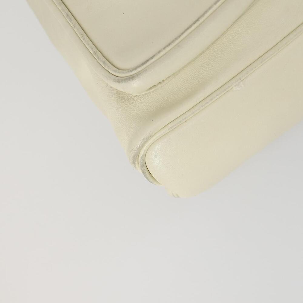 GUCCI Bamboo Backpack Leather Outlet Ivory Gold 003 8016 2058 Auth 151337 - Picture 16 of 16